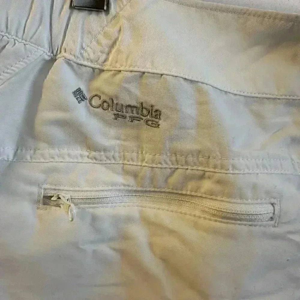 Columbia Women's White Coral Point II PFG Omni-Shade Shorts, Size XL - Picture 6 of 15
